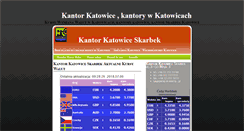 Desktop Screenshot of kantor-skarbek.com.pl