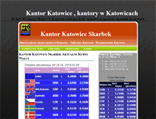 Tablet Screenshot of kantor-skarbek.com.pl